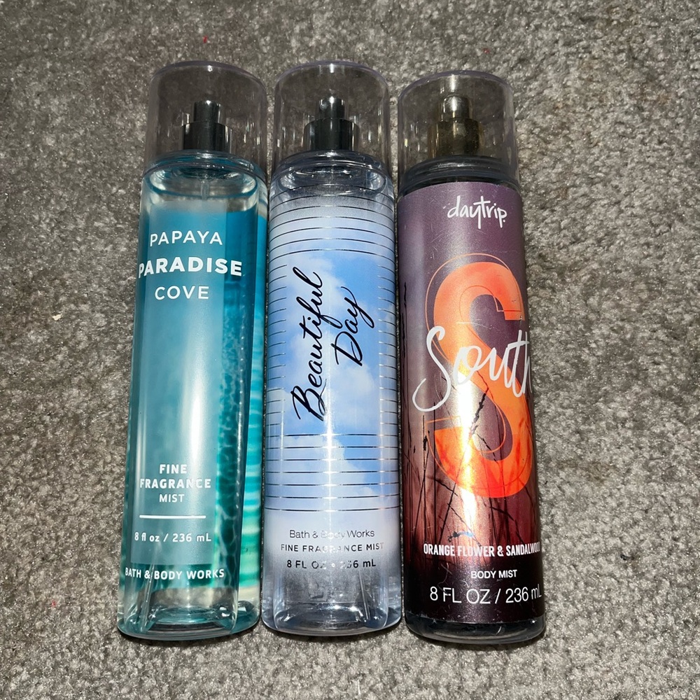 Body mists